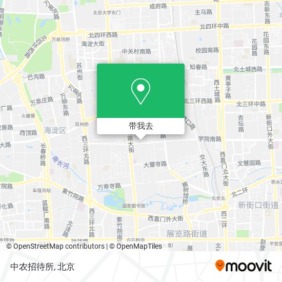 中农招待所地图