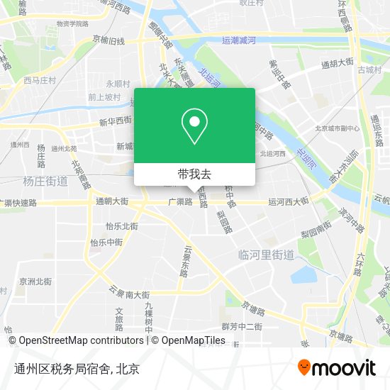通州区税务局宿舍地图