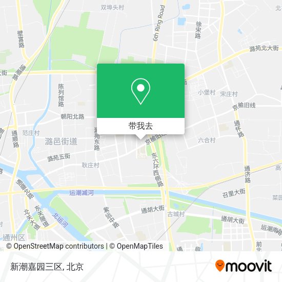 新潮嘉园三区地图