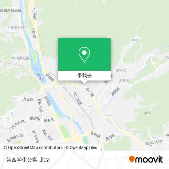 第四学生公寓地图