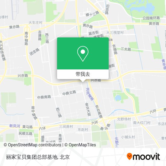 丽家宝贝集团总部基地地图