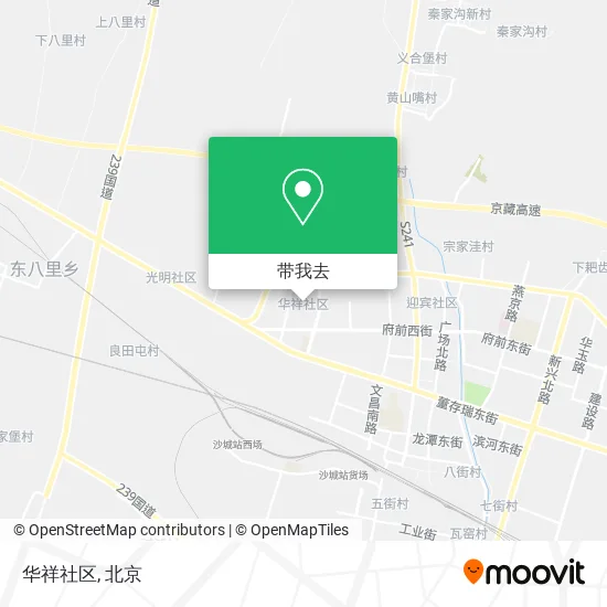 华祥社区地图