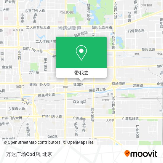 万达广场Cbd店地图