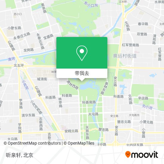 听泉轩地图