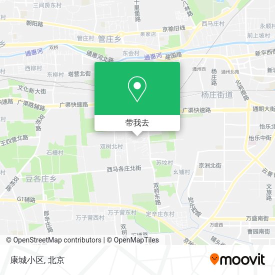 康城小区地图