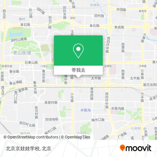 北京京娃娃学校地图