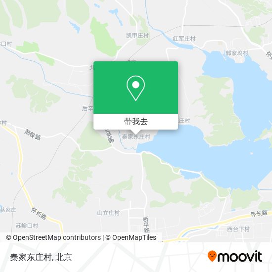 秦家东庄村地图
