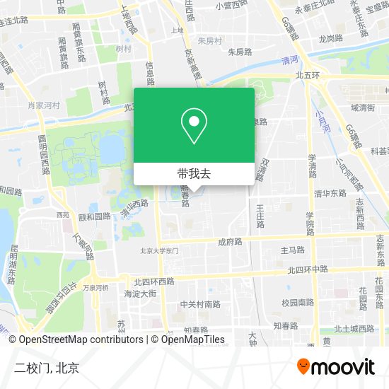 二校门地图