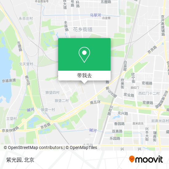 紫光园地图