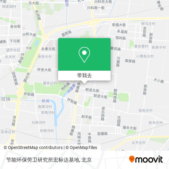 节能环保劳卫研究所宏标达基地地图