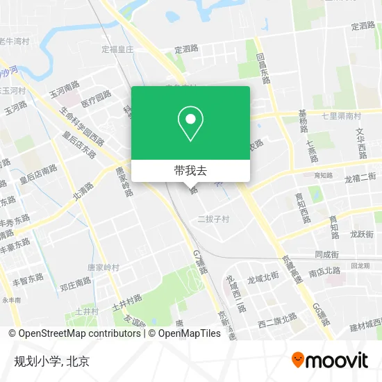 规划小学地图