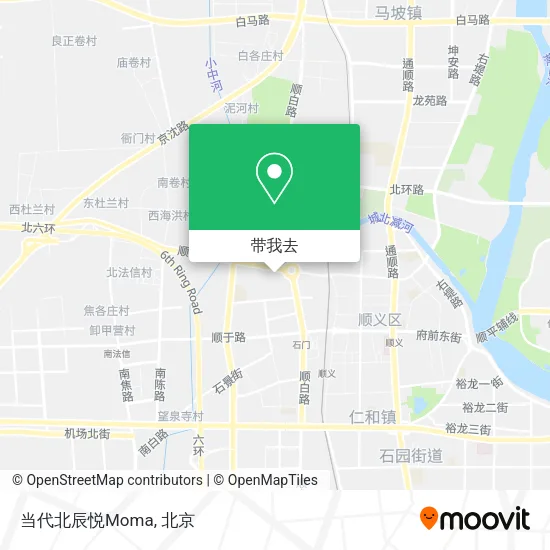 当代北辰悦Moma地图