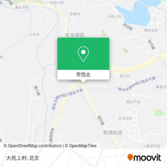 大苑上村地图