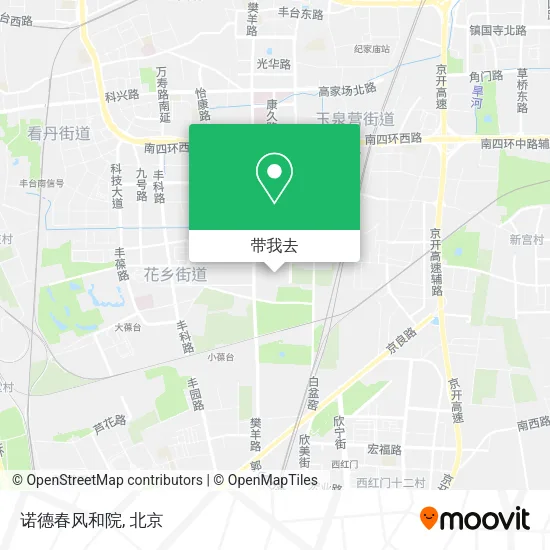 诺德春风和院地图