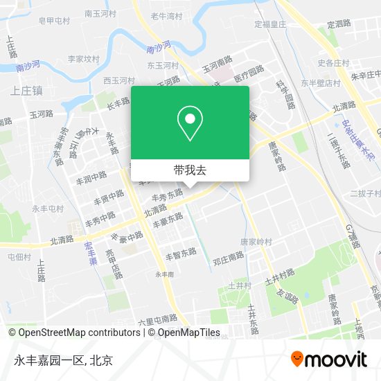 永丰嘉园一区地图