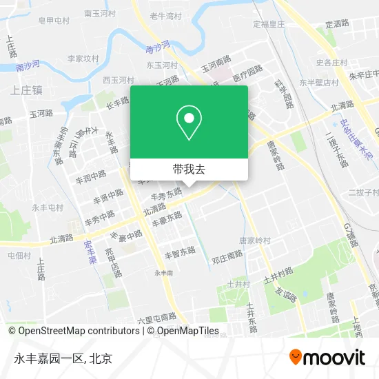 永丰嘉园一区地图