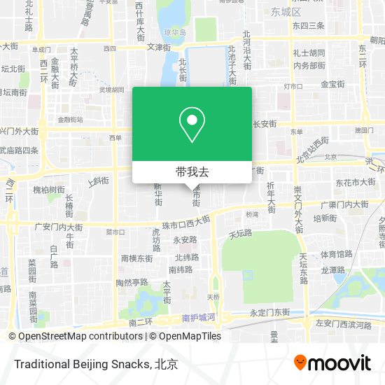 Traditional Beijing Snacks地图