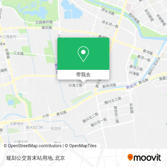 规划公交首末站用地地图