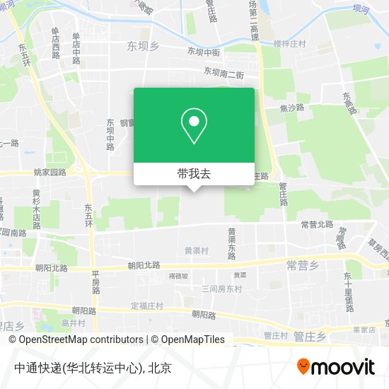 中通快递(华北转运中心)地图