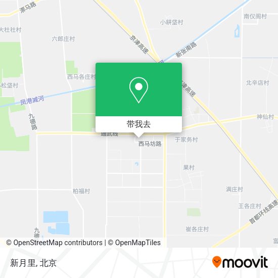 新月里地图