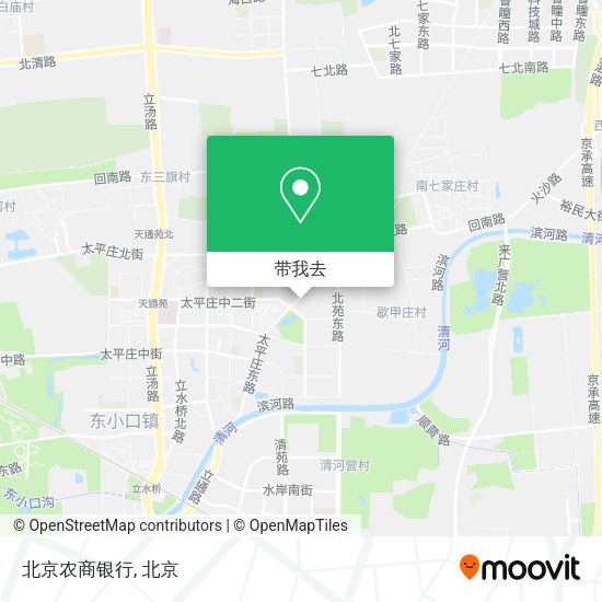 北京农商银行地图