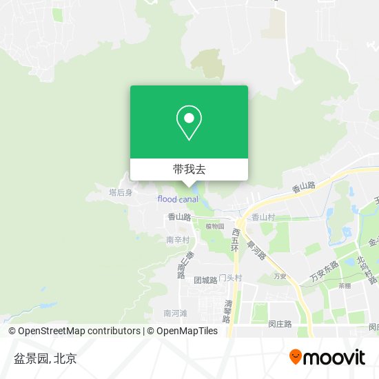 盆景园地图