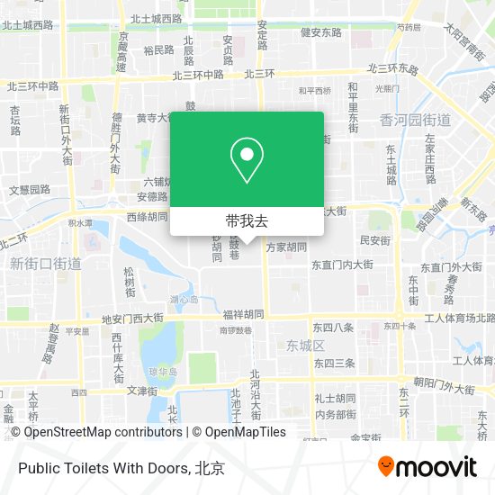 Public Toilets With Doors地图