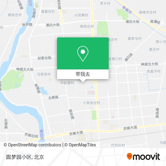圆梦园小区地图