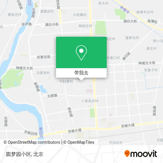 圆梦园小区地图