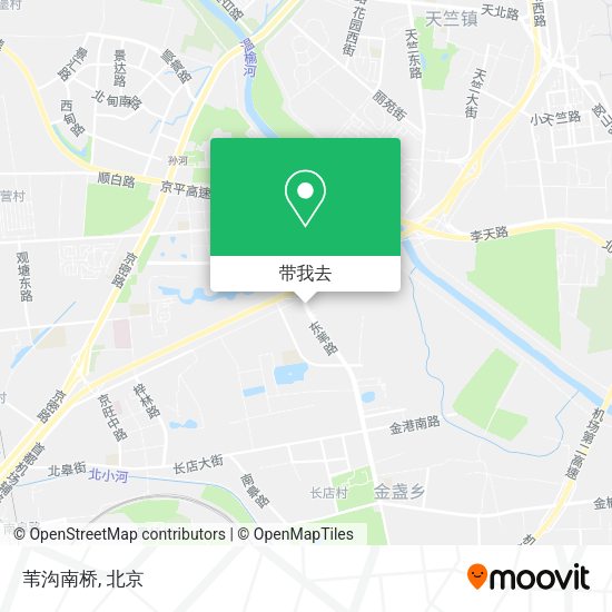 苇沟南桥地图