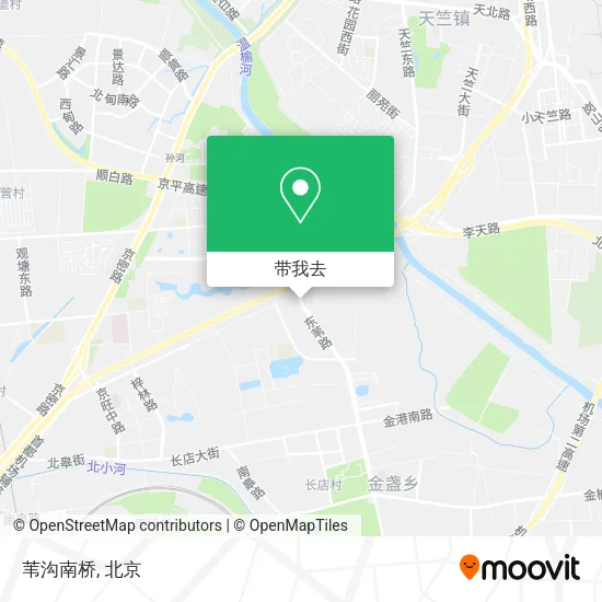 苇沟南桥地图