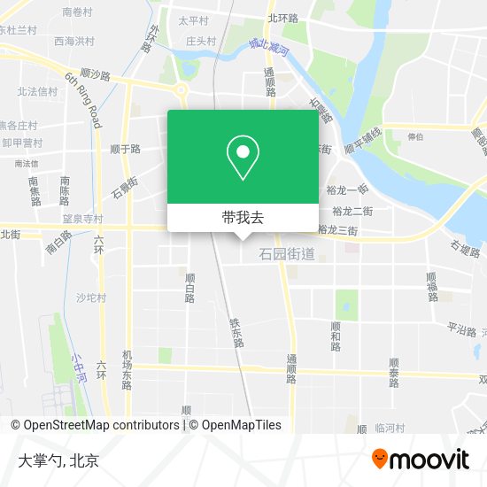 大掌勺地图