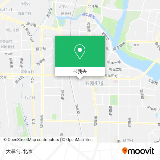 大掌勺地图