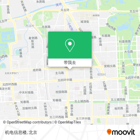 机电信息楼地图