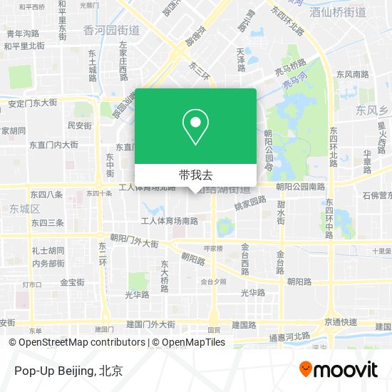 Pop-Up Beijing地图