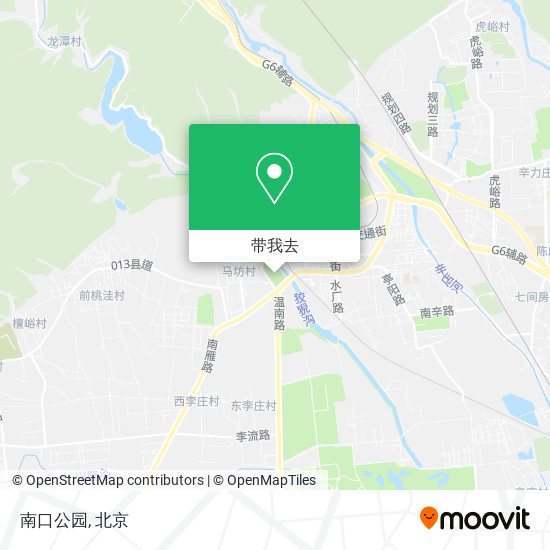 南口公园地图