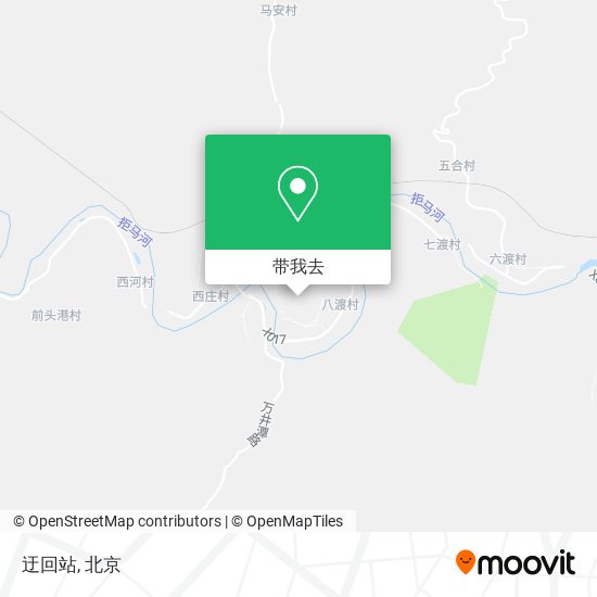 迂回站地图