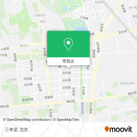 三奇堂地图