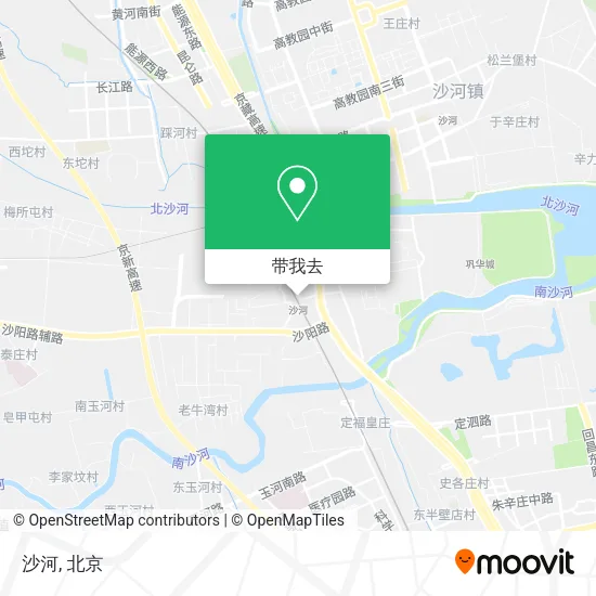 沙河地图