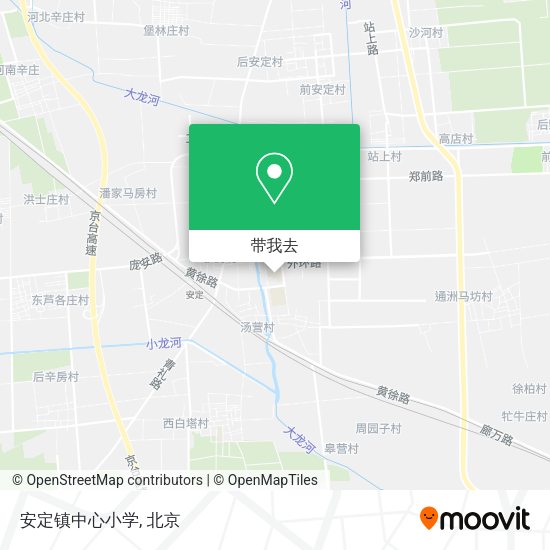 安定镇中心小学地图