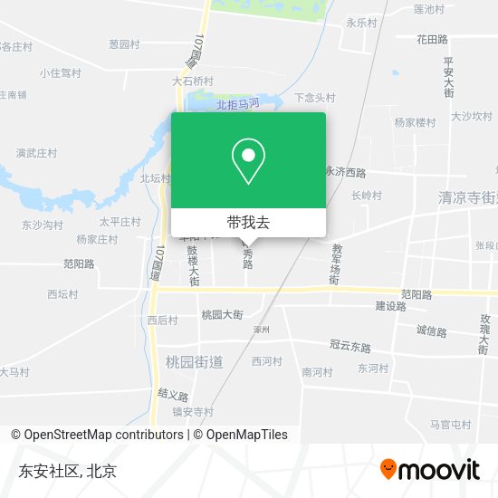 东安社区地图