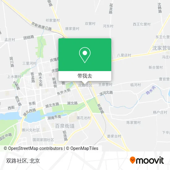 双路社区地图