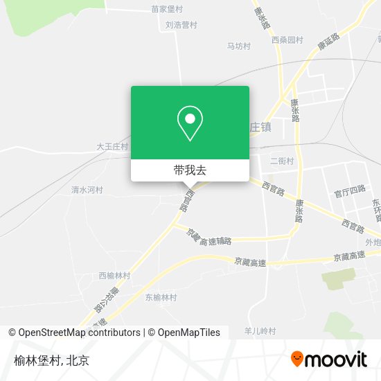 榆林堡村地图