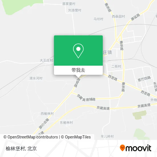 榆林堡村地图