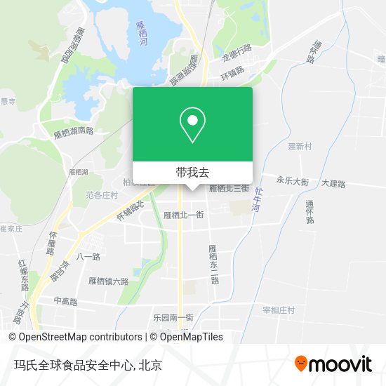 玛氏全球食品安全中心地图