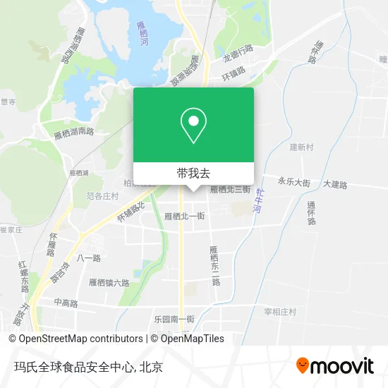 玛氏全球食品安全中心地图