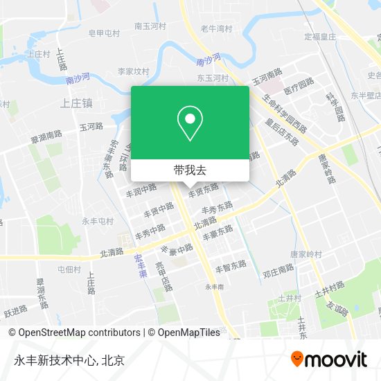 永丰新技术中心地图