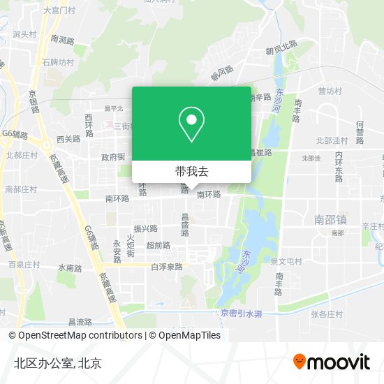 北区办公室地图
