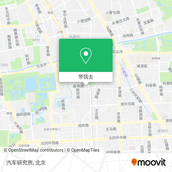 汽车研究所地图
