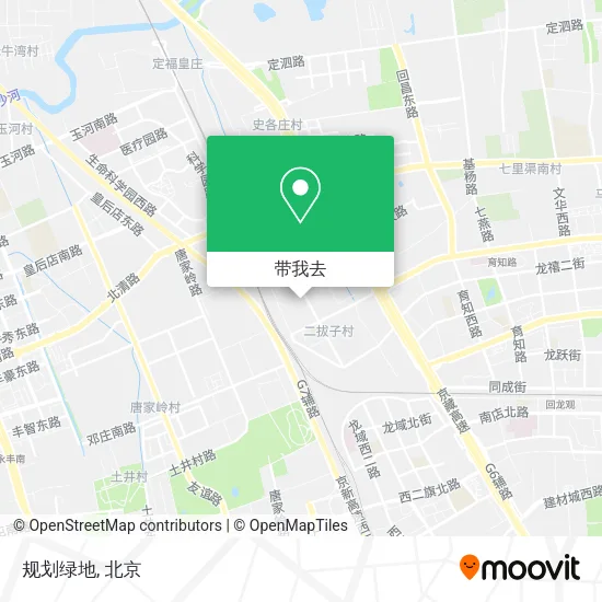 规划绿地地图